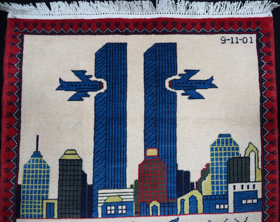11 September 2001 World Trade Center Teppich 125 x 80 Teppiche Orientbazar   
