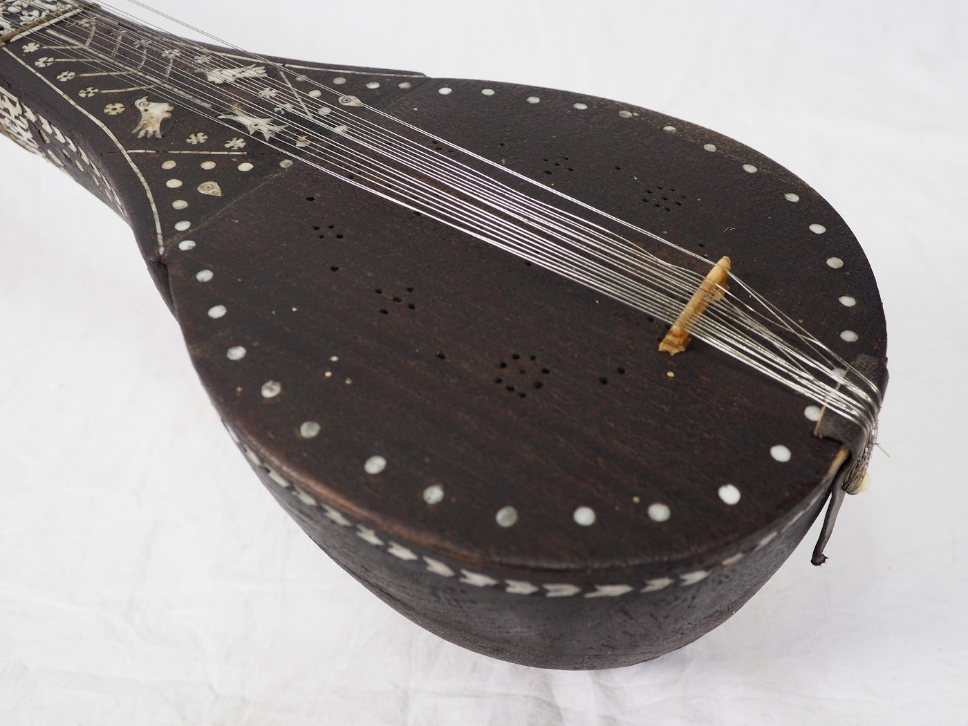 Antike Tanbur aus Afghanistan تنبور Musikinstrument Orientbazar   