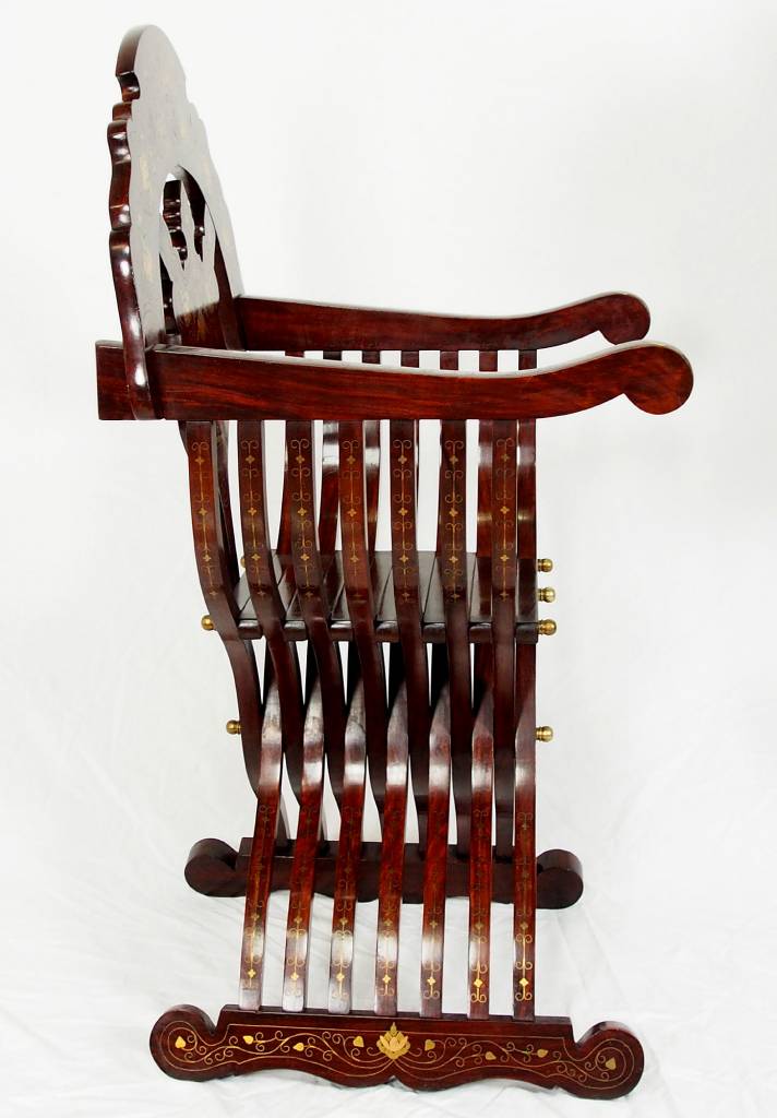 Antik Orient Savonarola Stuhl Stühle Orientbazar   