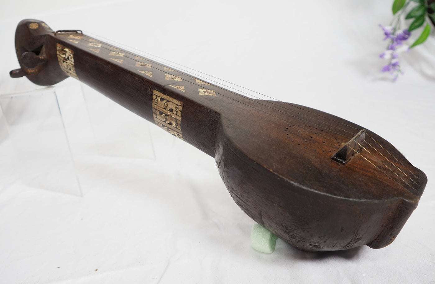 Antike Tanbur aus Afghanistan Musikinstrument Orientbazar   