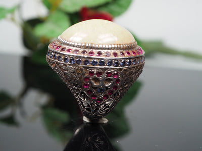 Antiker handgefertigter Ring aus Afghanistan Ring Orientbazar   