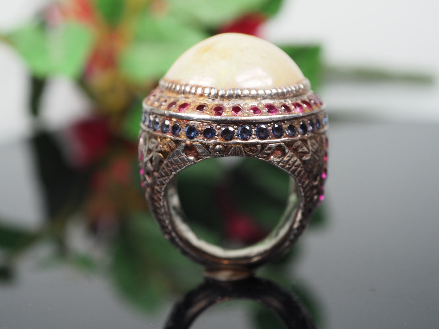 Antiker handgefertigter Ring aus Afghanistan Ring Orientbazar   