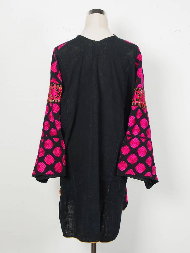 Antikes Nomaden Kurta Tunika Kleid aus Pakistan Kleid Orientbazar   