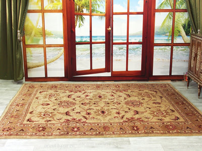 305x245 cm handgeknüpfte Afghan orientteppich nomad rug Carpet ziegler Teppich Nr:16/3  Orientsbazar   