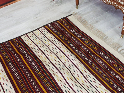 174x154 cm orient Teppich Afghanistan Nomaden kelim afghan Tataren kilim No:4 Teppiche Orientsbazar   