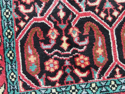 306x78 cm schöne handgeknüpften Kaschmir-Kunstseide floor galerie Läufer Teppich Indien 107  Orientsbazar   