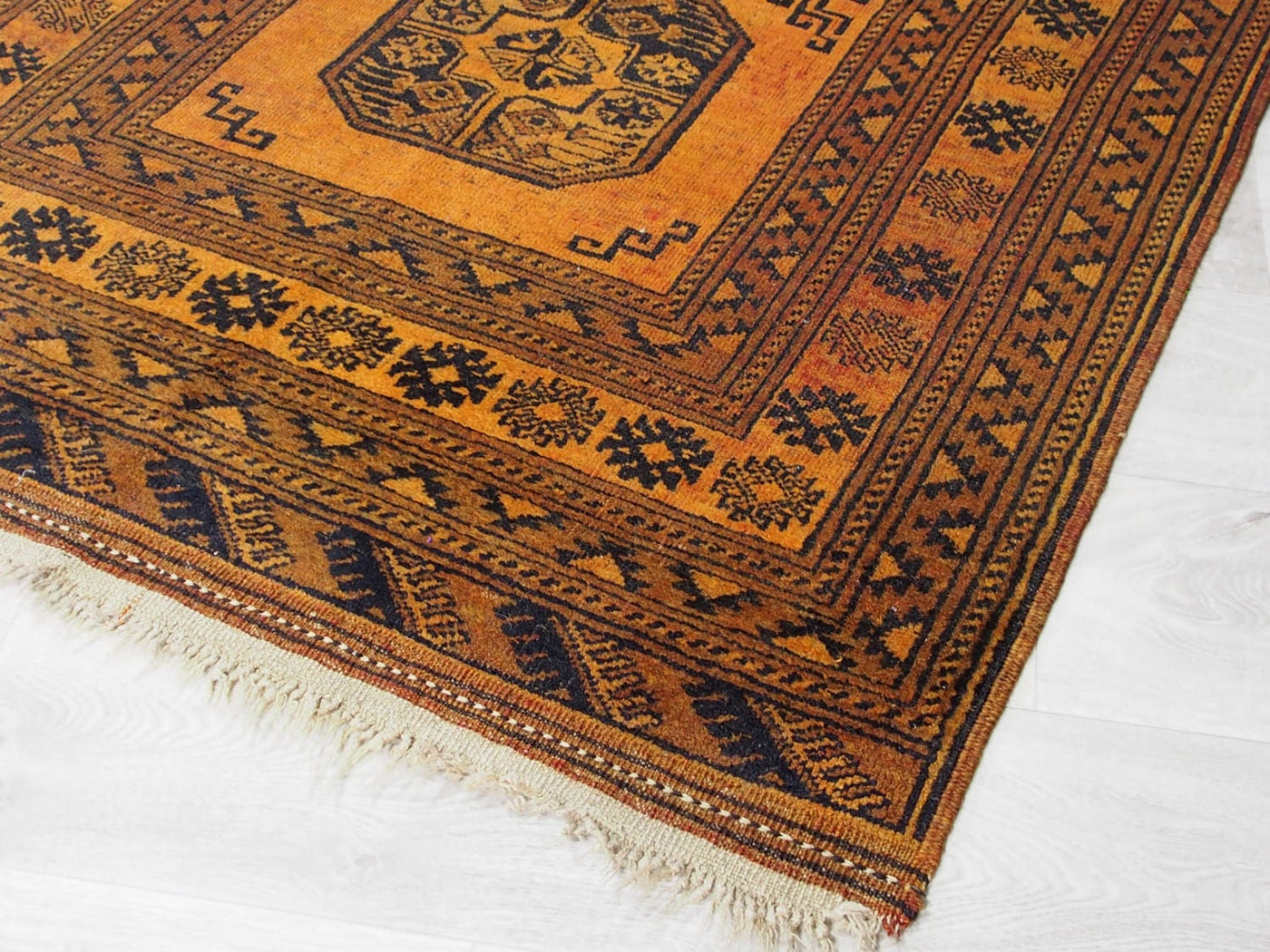 155x112 cm antik orient Nomaden Teppich Turkmen Ersari bukhara Carpet Rug NR17/8  Orientsbazar   