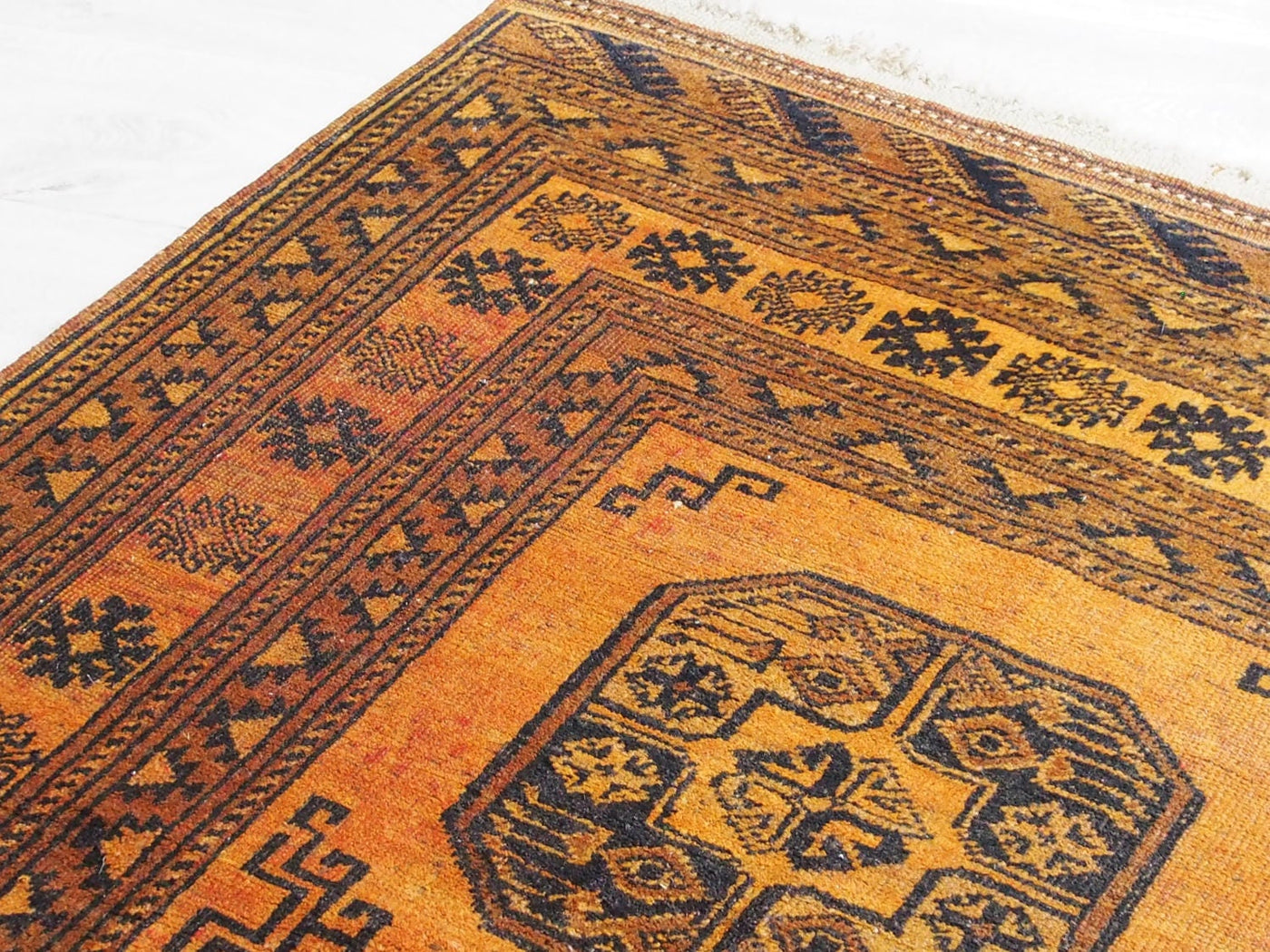 155x112 cm antik orient Nomaden Teppich Turkmen Ersari bukhara Carpet Rug NR17/8  Orientsbazar   
