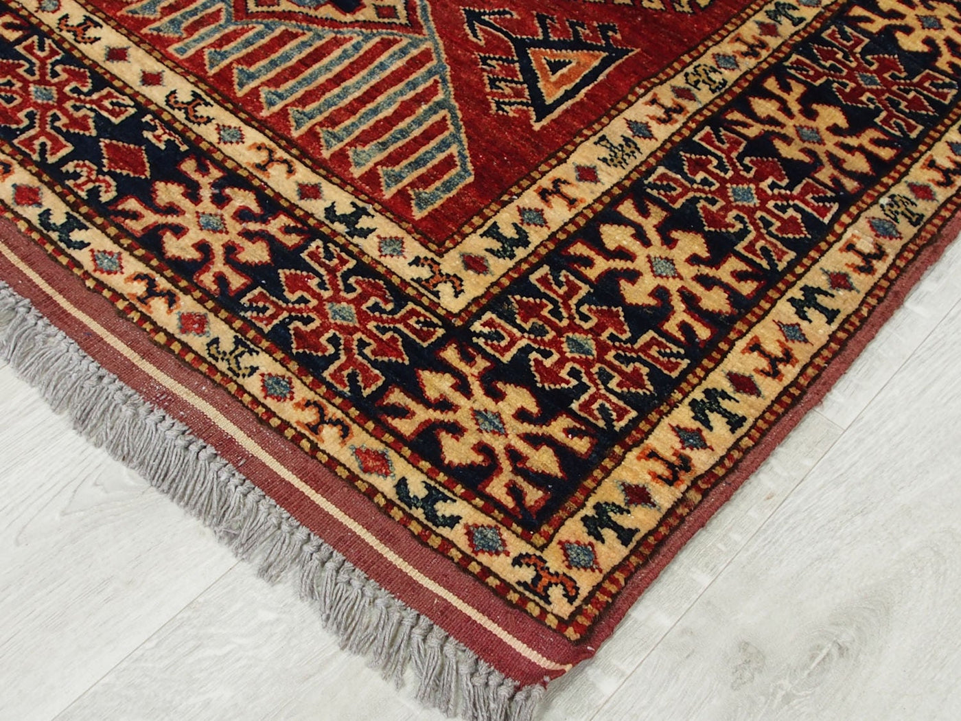 140x100 cm ein Paar kaukasische kazak Afghan orientteppich kazakh rug Carpet ziegler Nr:521  Orientsbazar   