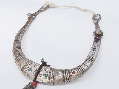 Silberne Hochzeits Halskette aus Afghanistan No:17/9 halsketten Orientsbazar   