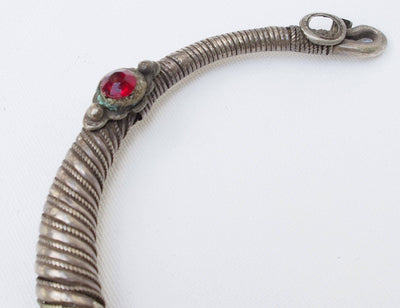 antik nomaden Afghan necklace Spiral-Halsreifen Kette swat kalash Nuristan Afghanistan kohistan Pakistan  Nr-17/10  Orientsbazar   