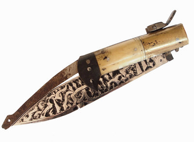 Messer Dolch Klappmesser Khyber-messer Lohar Lapis Knochen -Griff aus Afghanistan pakistan Nr:17/C  Orientsbazar   