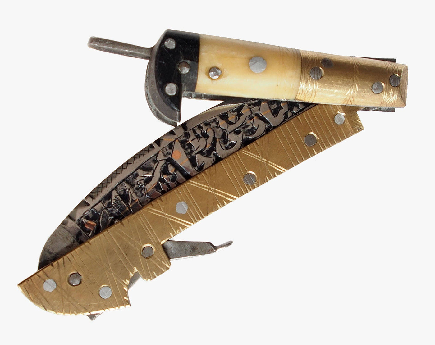 Messer Dolch choora dagger lohar Khybe messer Klappsense klappmesser Sense aus Afghanistan Pakistan  Nr:17/a  Orientsbazar   