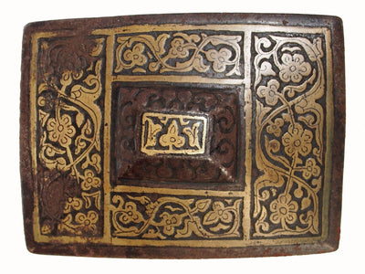 antik Massiv islamische Antik Gürtelschnalle aus Afghanistan 19 Jh. No:18/A  Orientsbazar   