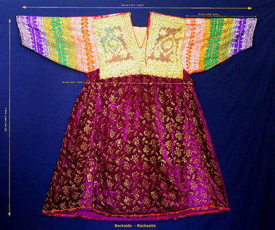 antik originell hand bestickte banjara Frauen Hochzeit Kleid aus Pakistan sindh XXL maß Nr-18/B  Orientsbazar   