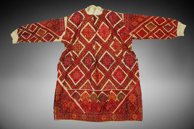 antike Nomaden Kleid Kurta Tunika aus swat-tal Pakistan Ende des 19. oder Anfang des 20. Jahrhunderts Nr:18/12  Orientsbazar   