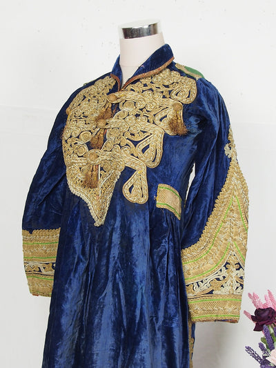antik und sehr seltener Hazara Frauen Hochzeit Samt  Kleid aus Gazni Afghanistan  Orientsbazar   