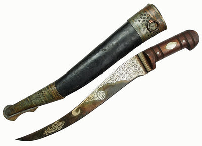 orient islamische Messer Dolch choora dagger Pesh kabze Khybermesser aus Afghanistan Nr:MS19/3  Orientsbazar   