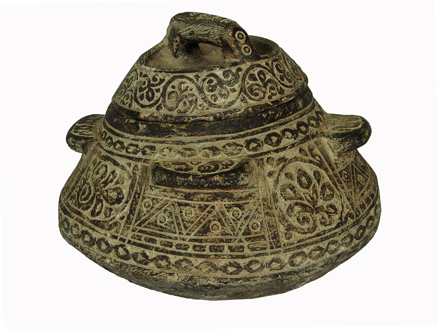 antik sehr seltener islamische Topf Schale kochtopf Speckstein Afghanistan / Pakistan Nr:B  Orientsbazar   