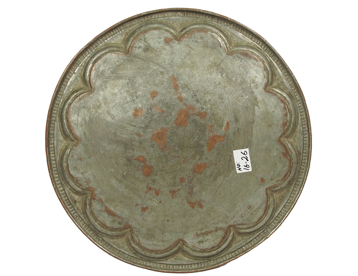 62 Ø antik osmanische islamische ägyptisch marokkanisch orient Kupfer tablett Teetisch Teller beisteltisch tisch aus Afghanistan No:16/26  Orientsbazar   