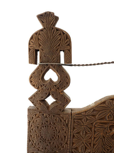 antik orient Nuristan Holz Stuhl aus Nuristan Afghanistan / Pakistan Swat-valley Nr-19/A  Orientsbazar   