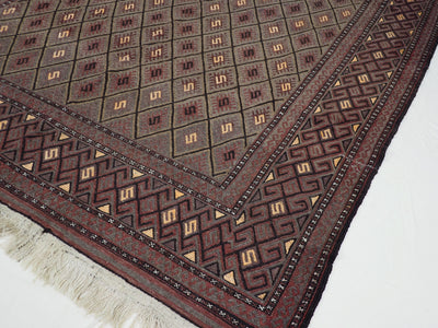 275x195 cm  orient handgewebte Teppich Nomaden belotsch sumakh kelim afghan Beloch kilim Provinzen Taimani Süd-Afghanistan Nr-TM-1  Orientsbazar   
