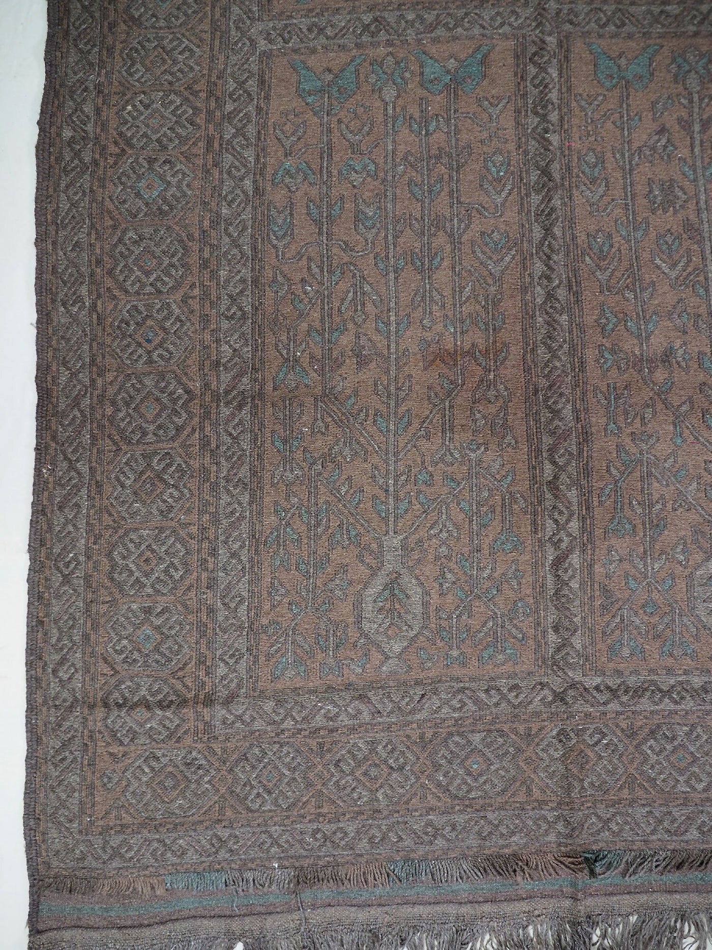 295x175 cm  orient handgewebte Teppich Nomaden belotsch sumakh kelim afghan Beloch kilim Provinzen Taimani Süd-Afghanistan Nr-TM-4  Orientsbazar   