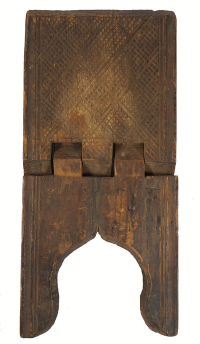 Antike 19. Jahrhundert islamische Holz koranständer quran stand Swat tal Pakistan und Afghanistan, Nr:W4  Orientsbazar   