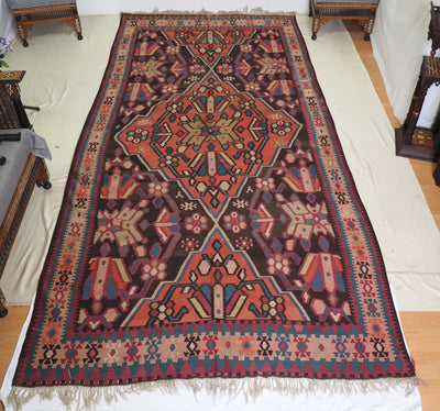 366x180 cm antike handgewebte orient kazak Teppich Nomaden kaukasische kelim  No:808  Orientsbazar   