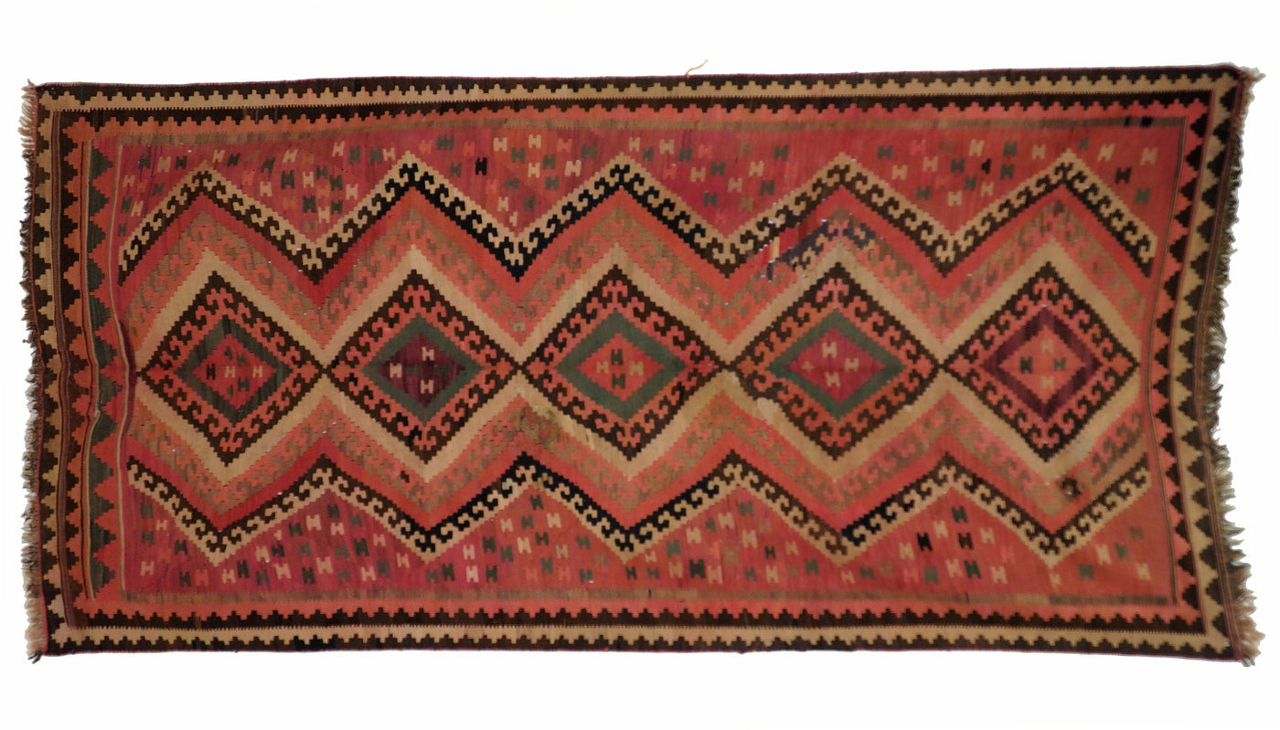 304x150 cm antike handgewebte orient kazak Teppich Nomaden kaukasische kelim  No:360 Teppiche Orientsbazar   