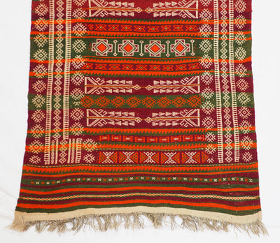 220x93 cm Antik orient handgewebte Teppich Nomaden  Balouch sumakh kelim afghan Beloch kilim Nr-19/PK-1 Teppiche Orientsbazar   