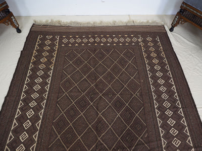 280x165 cm  orient handgewebte Teppich Nomaden belotsch sumakh kelim afghan Beloch kilim Provinzen Taimani Süd-Afghanistan Nr-TM-9  Orientsbazar   