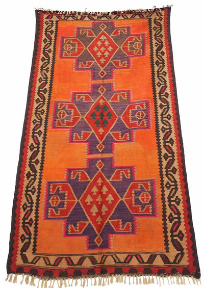 275x153 cm antike handgewebte orient kazak Teppich Nomaden kaukasische kelim  No:339 Teppiche Orientsbazar   