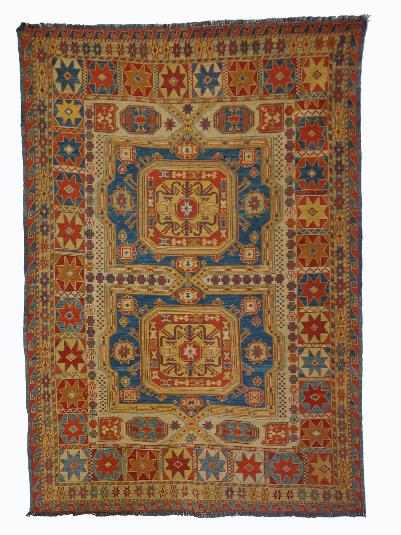 220x155 cm orient handgewebte kaukasisch Teppich Nomaden  sumakh  kelim Nr-WL/F Teppiche Orientsbazar   