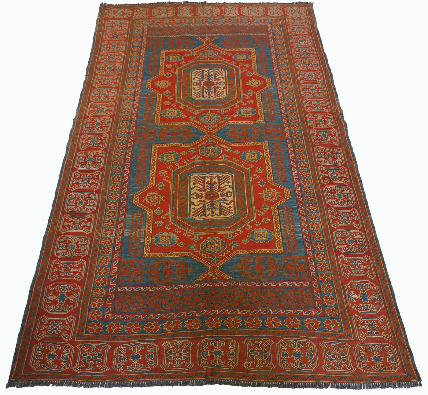 245x150 cm orient handgewebte kaukasisch Teppich Nomaden  sumakh  kelim Nr-WL/H Teppiche Orientsbazar   