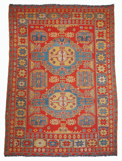 215x155 cm orient handgewebte kaukasisch Teppich Nomaden  sumakh  kelim Nr-WL/K Teppiche Orientsbazar   