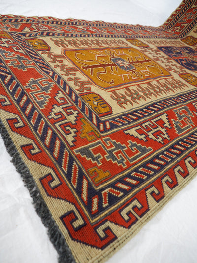 380x76 cm orient handgewebte kaukasisch Teppich Nomaden  sumakh  kelim teppich läufer galerie teppich Treppenteppich Nr-WL/M  Orientsbazar   