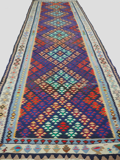 285x100 cm antik orient handgewebte kaukasisch Teppich Nomaden Flur kelim teppich läufer galerie teppich Treppenteppich Nr-WL/Q Teppiche Orientsbazar   
