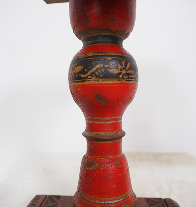 Antike orient handgearbeitete Lacquerware Massiv Holz  öl Lampensockel Kerzenstände karosin lampenständer  aus Afghanistan Pakistan 19/D  Orientsbazar   