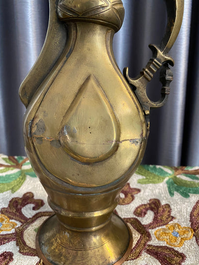 Antik orient Messing Teekanne Kanne um 19 J.h.Bukhara teapot Nr:20/A  Orientsbazar   