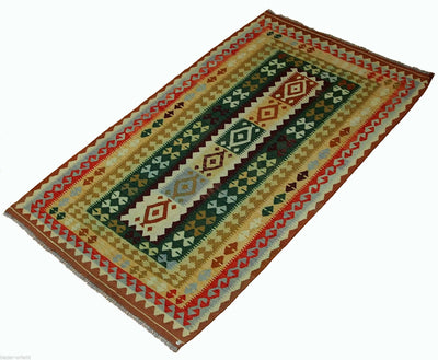 256x153 cm handgewebte nomaden orientt Kelim aus Afghanistan  Nr:52 Teppiche Orientsbazar   