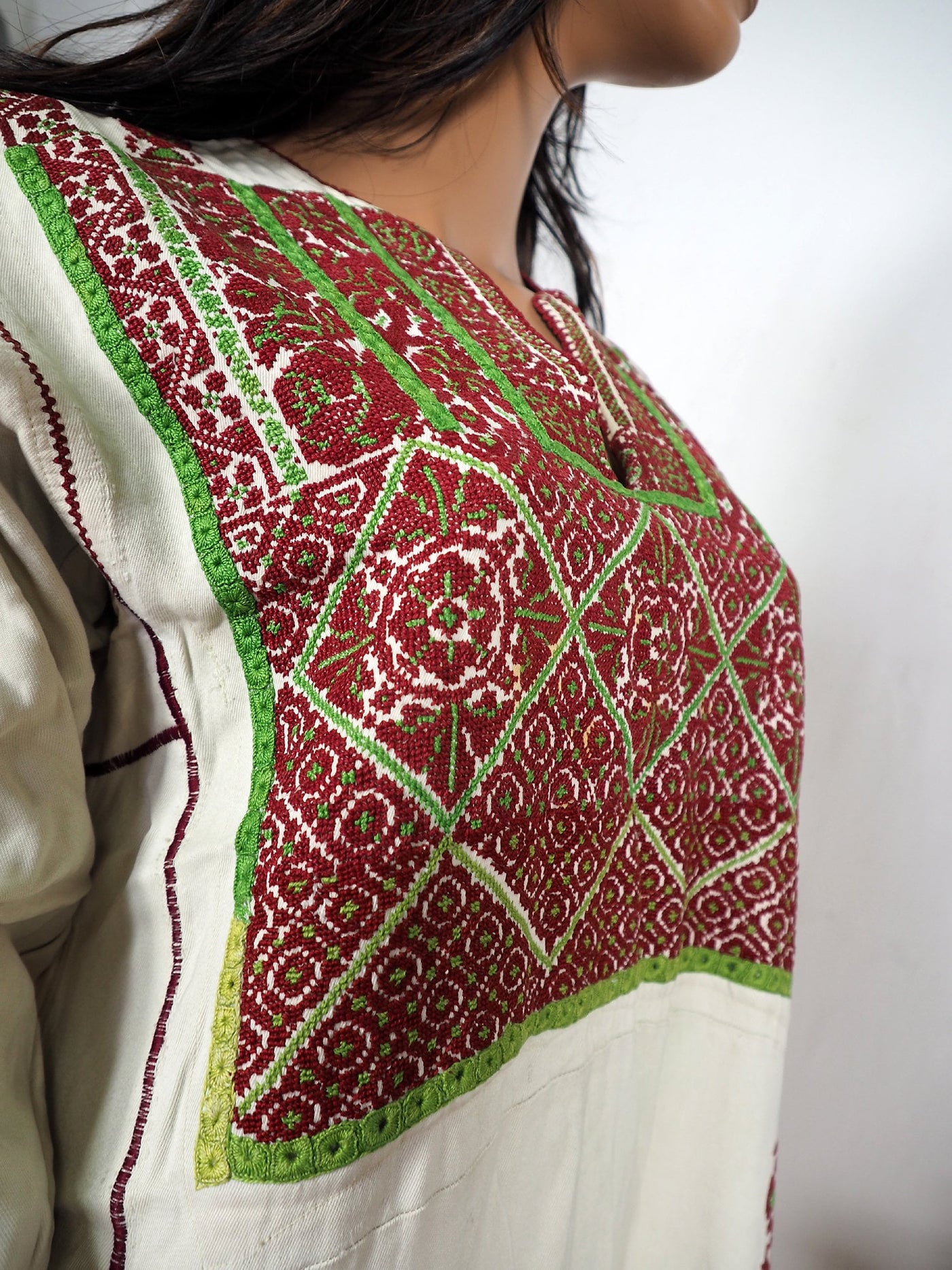 Orient Beduin Palästina frauen Kleid Palestinian hand bestickte kostüm Nr-13  Orientsbazar   