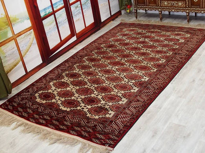 355x205 cm Turkmenische Nomaden buchar Teppich Turkmen bukhara Carpet Rug Nr:16/10  Orientsbazar   