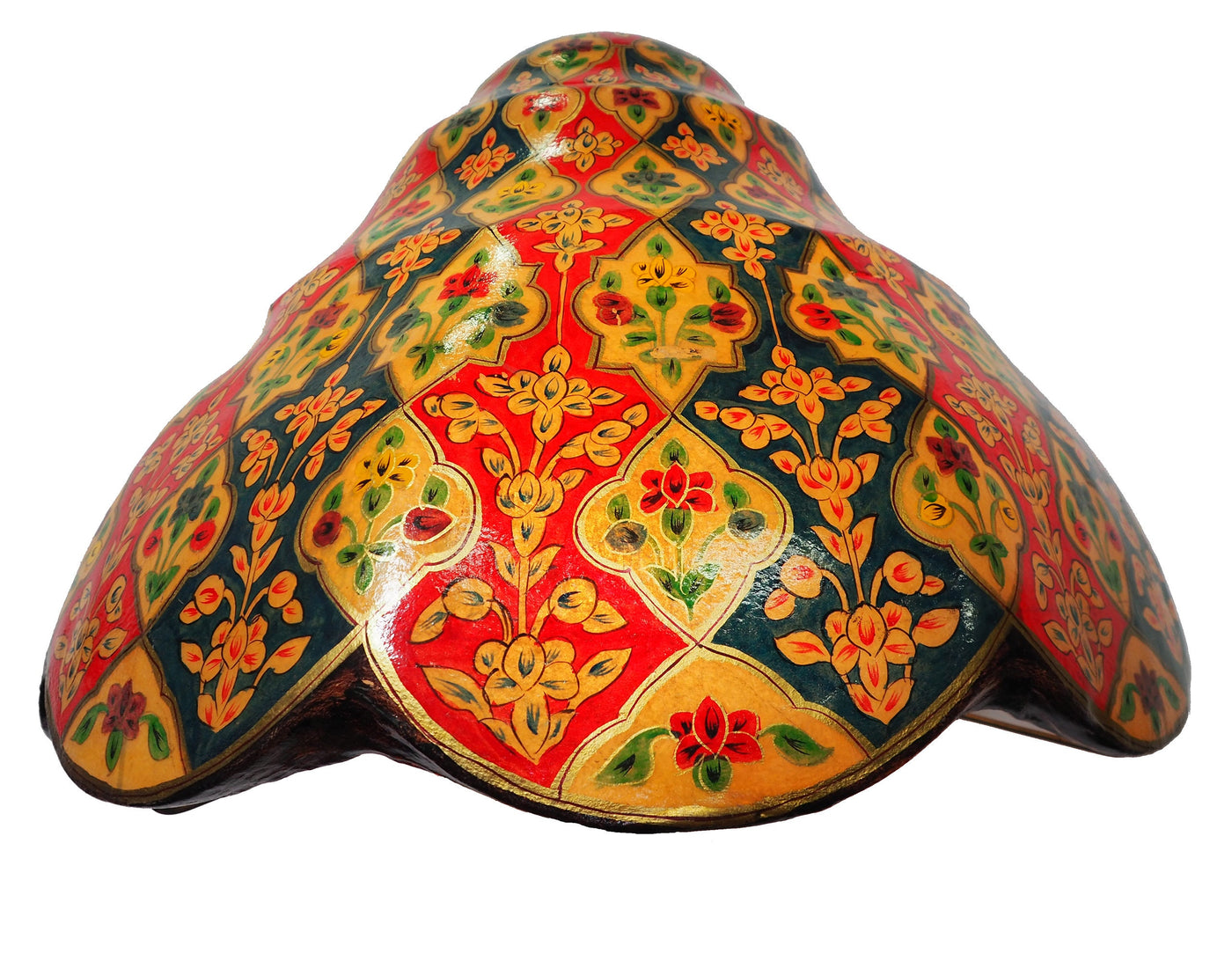 riesige orient handbemalte Lampe Kamelleder Deckenlampe hängelampe aus Multan Pakistan XL-C  Orientsbazar   