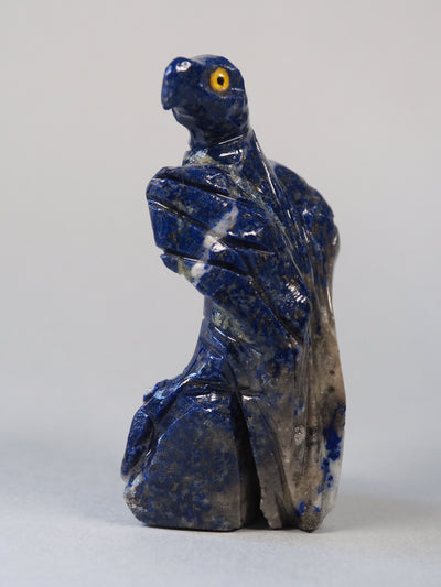 Extravagant Royal blau echt Lapis lazuli Adler Steinfigur vogel figur Skulptur Eagle bird afghanistan Nr:21/8  Orientsbazar   