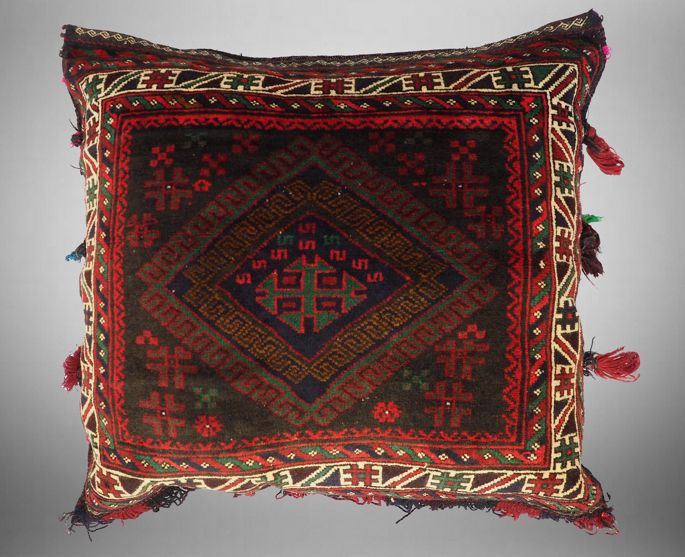 80x75 cm orient Teppich nomaden sitzkissen bodenkissen cushion Inkl Füllung 21/1  Orientsbazar   