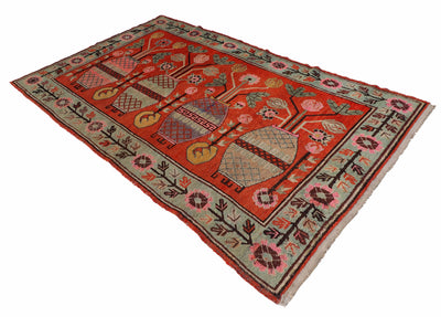 260x150 cm originell Antik Khotan Samarkand orientteppich Teppich Chinese Turkestan handgeküpft No:21/42 Teppiche Orientsbazar   