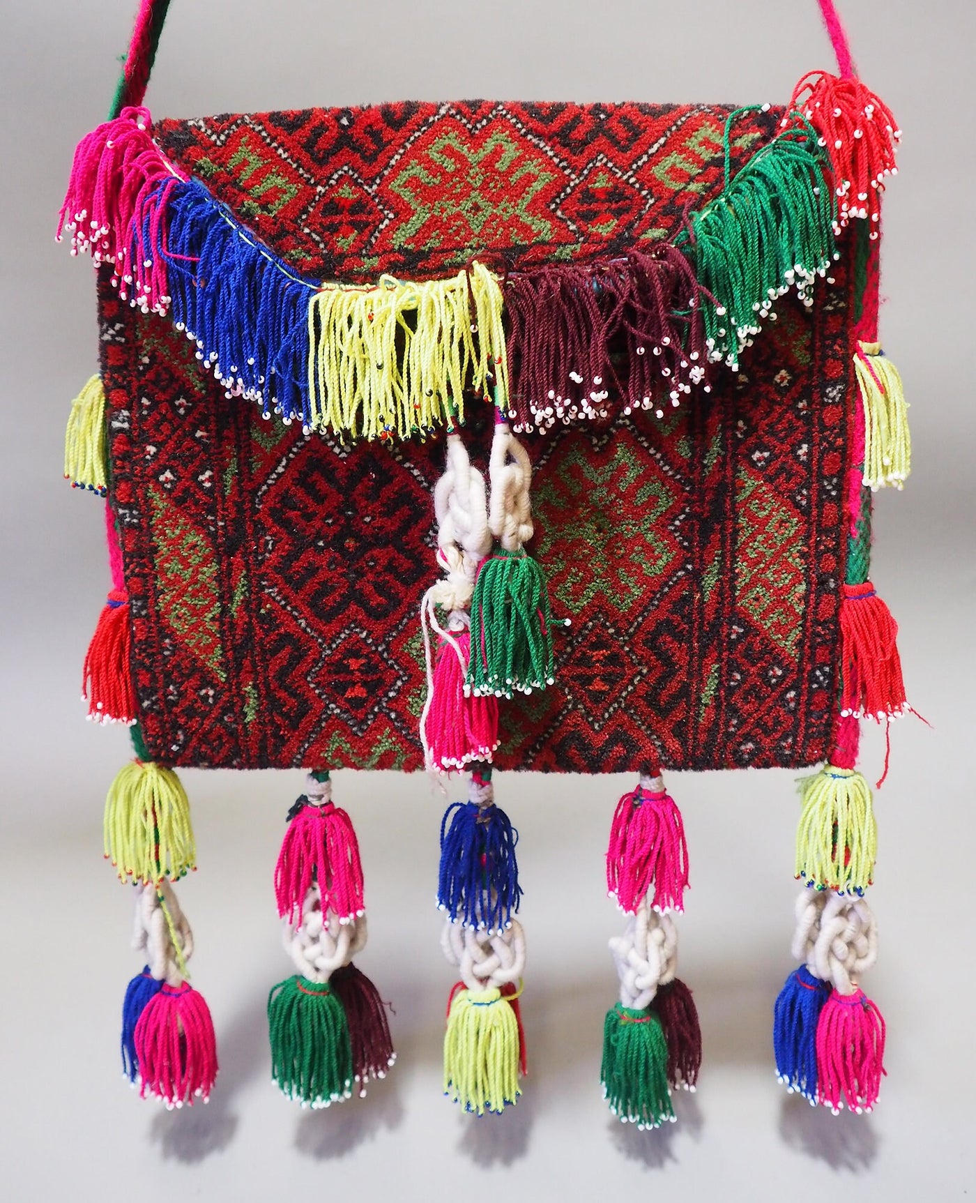 orient Afghan Tukmeische Teppich nomaden Handgeknüpft wollen Hochzeit Tasche handtasche Schultertasche tragetasche 1001-nacht Afghanistan  Orientsbazar   