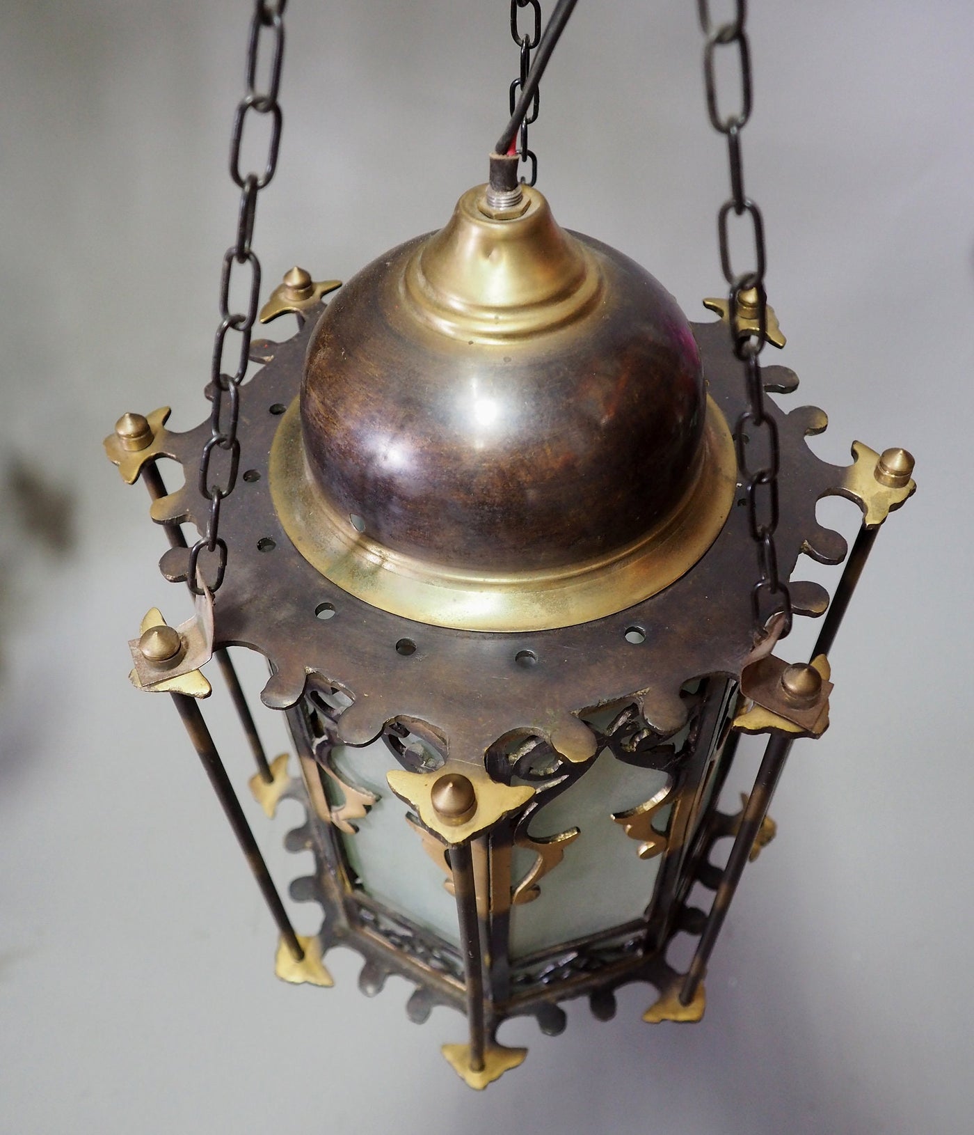 orientalische massiv Messing Decken Hängende Lampe Islamische Decken Lampe Moschee Lampe Ägyptische Marokko Nahost 21/B  Orientsbazar   