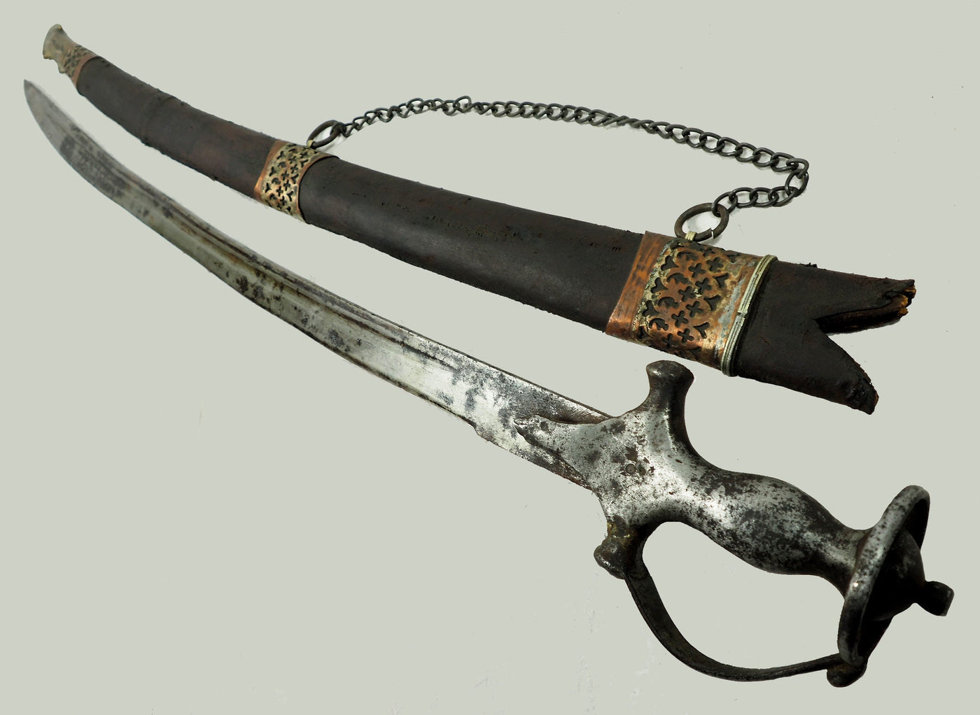 Antike Säbel Khybermesser Khyber Charay messer schwert shamshir  aus Afghanistan Nr:19/V  Orientsbazar   